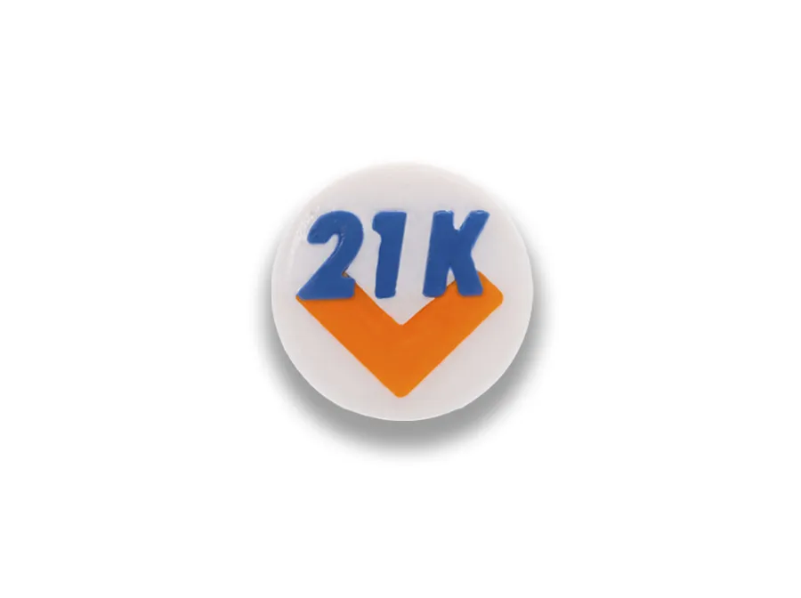 Imán para dorsal versión 21K Valencia
