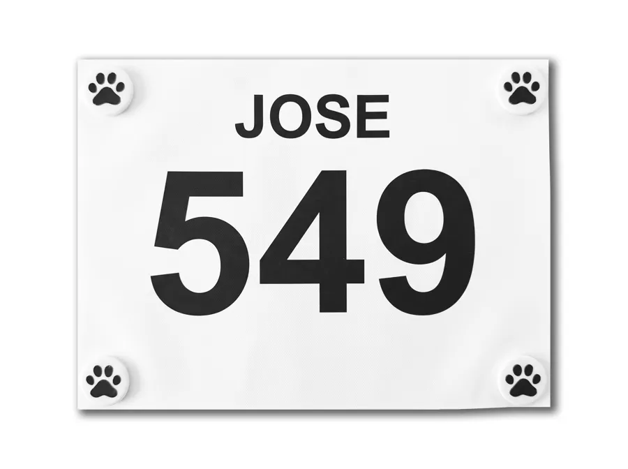 Dorsal con imanes versión huella animal