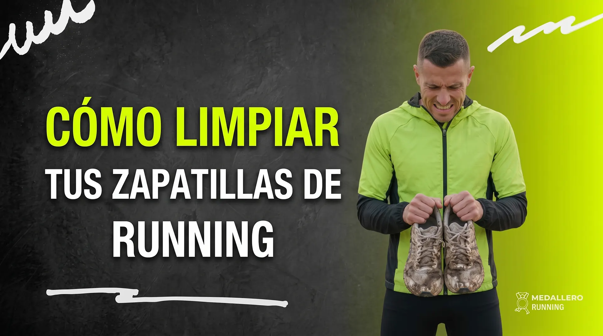 Limpiar zapatillas de running