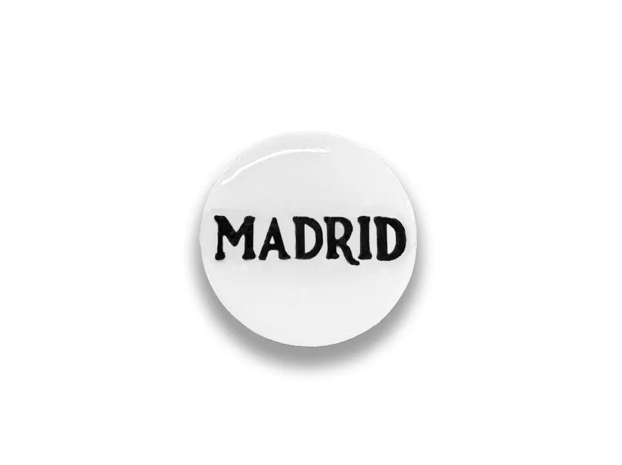 Imán versión Madrid para sujetar dorsal
