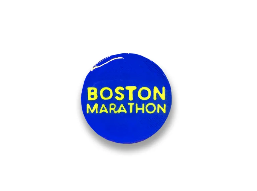 Imanes para dorsal conmemorativos maratón de Boston