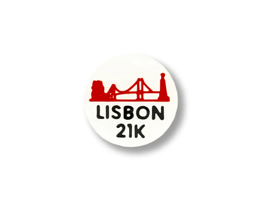 Imanes para dorsal de Media maratón de lisboa