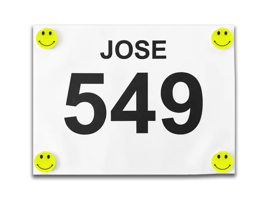 Dorsal con imanes edición Smile